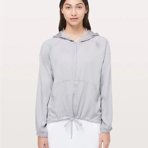 LULULEMON City Stroll Hoodie in Gray Size 6